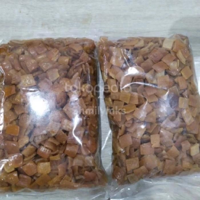 PROMO  Kerupuk kulit babi mentah / rambak babi / siap goreng