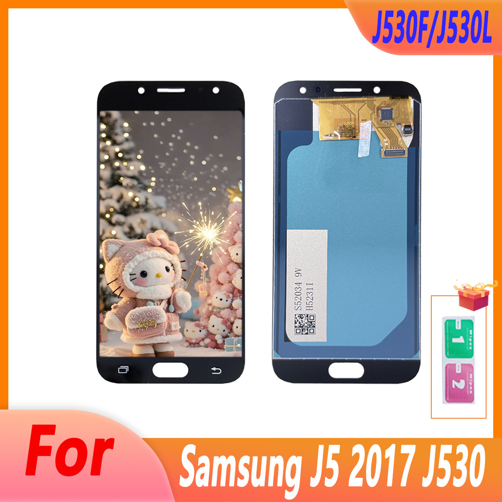 Super TFT LCD For Samsung J5 2017 J530 LCD Tou Screen gitizer For J530F/J530 splay Assembly Replacem