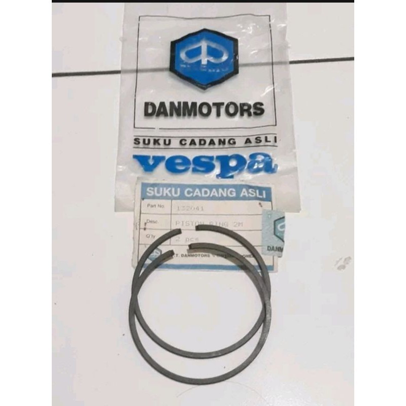 ring seher piston 2M bagus untuk vespa spartan excel 200cc