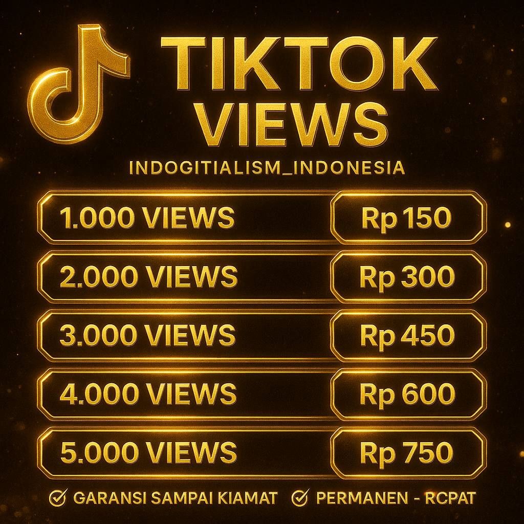 View Tiktok Real Permanen| View Tiktok Indonesia Mix Worldwide| Views Tiktok.Fyp Permanen Gratis Ref