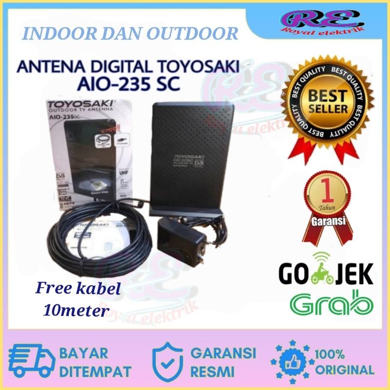 Antena toyosaki AIO 235   Antena TV Digital aio235 (New 220)