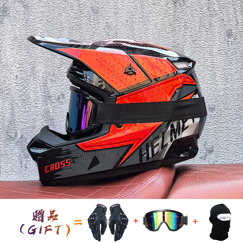 ORZ new motorcycle off-road helmet, rally helmet, and mountain bike downhill helmet