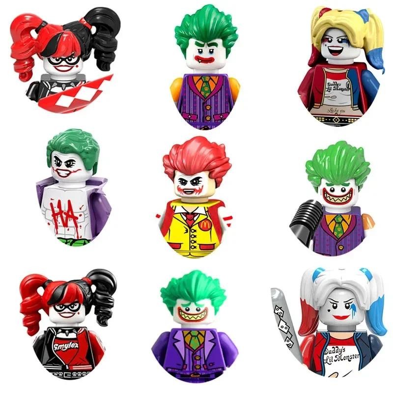 Marvel Joker Batman Harley Quinn CatBuilding Blocks Hero Anime Bricks Dolls Mini Action Toy Figures 