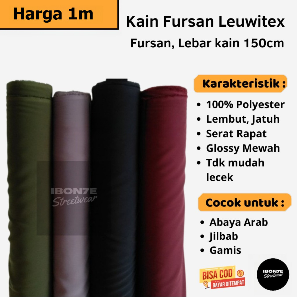 Kain Fursan Arab / Fursan Leuwitex – Harga per 1m
