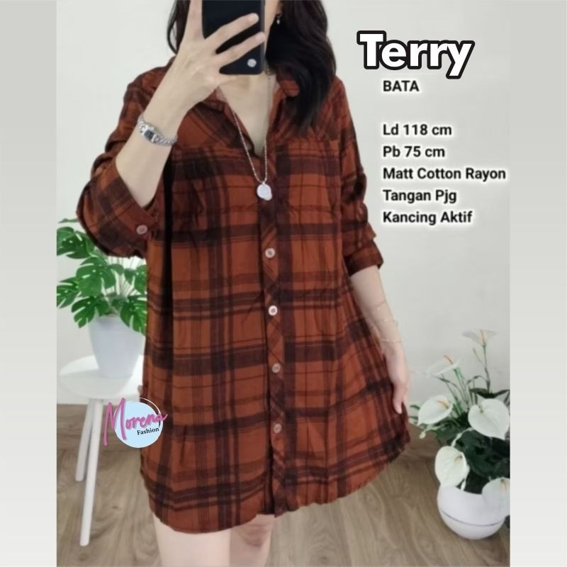 Terry Blouse  Morena  alya store