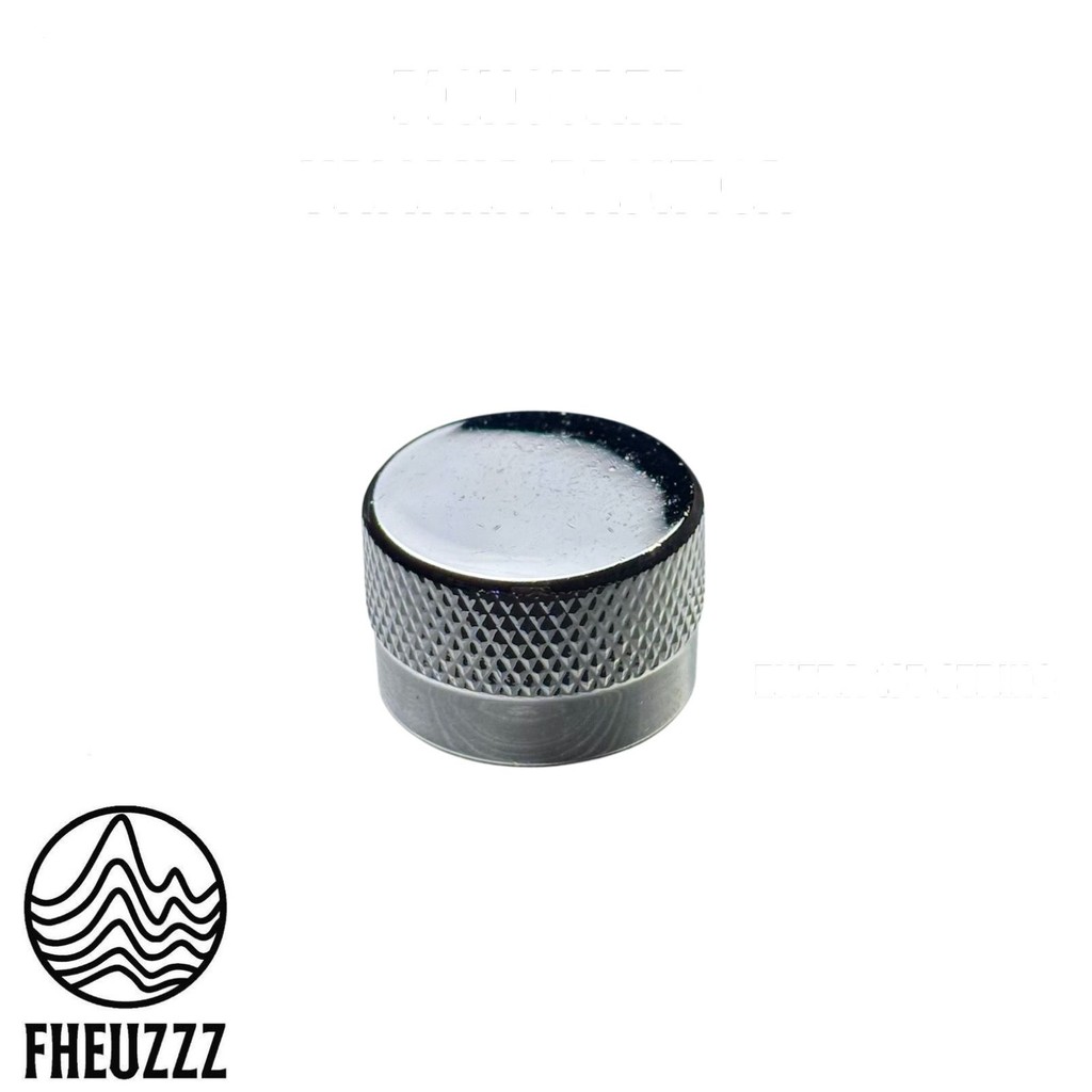 Knob Gitar Elektrik Potensio Volume Tone Metal Satin Chrome