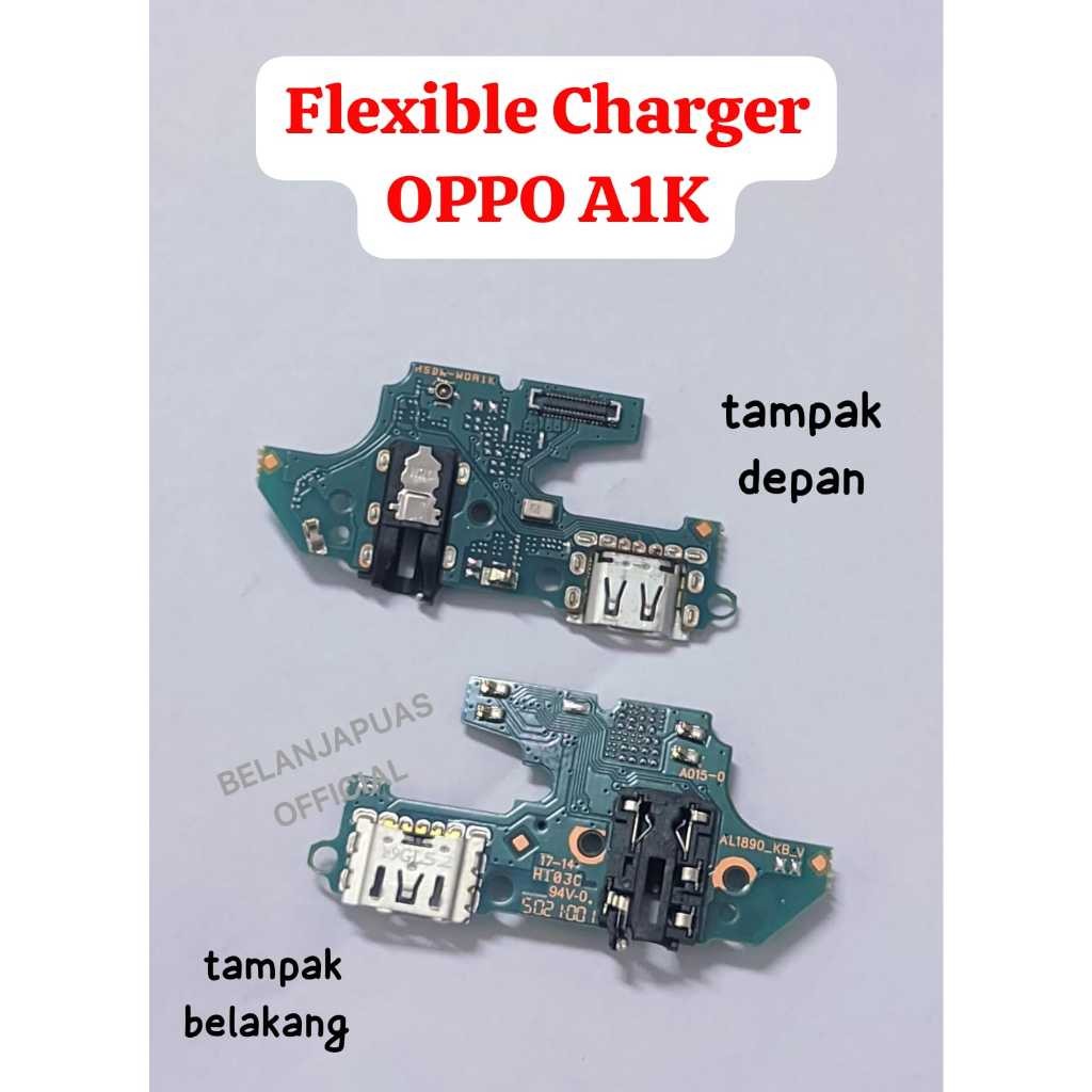 Fleksibel Flexible Konektor PCB Papan Charger Cas OPPO A1K