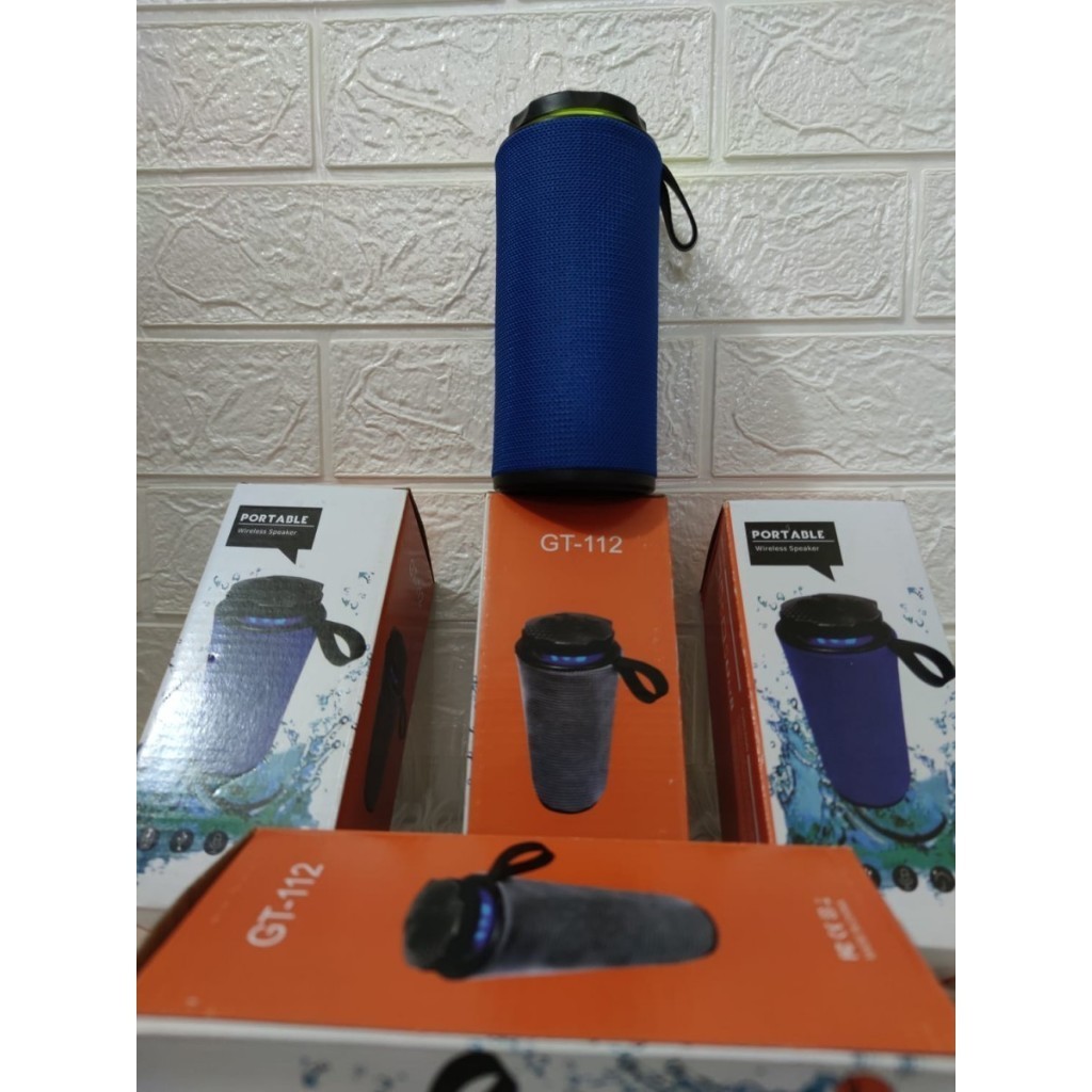 cod promo murah paket diskon% GT-112 SPEAKER BLUETOOTH GT-112 WIRELESS PORTABLE SPEAKER GT112 Kualit