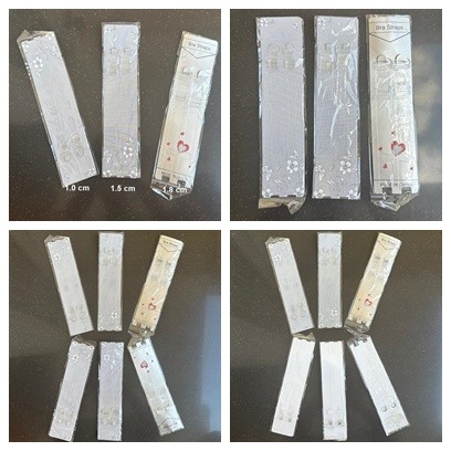 Tali Bra BH Bening Tali bra transparan Invisible Bra Strap Sepasang PREMIUM