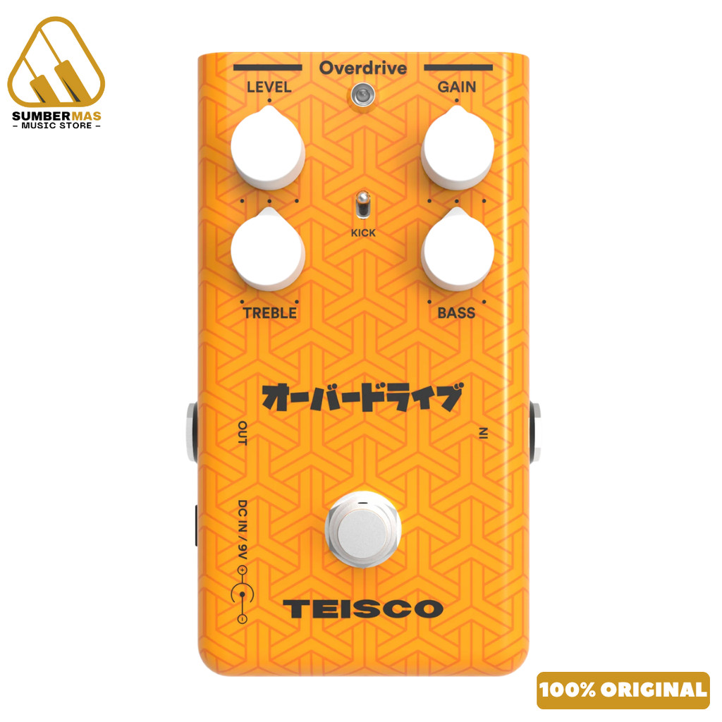 Teisco Overdrive Pedal Guitar Effect - Efek Gitar