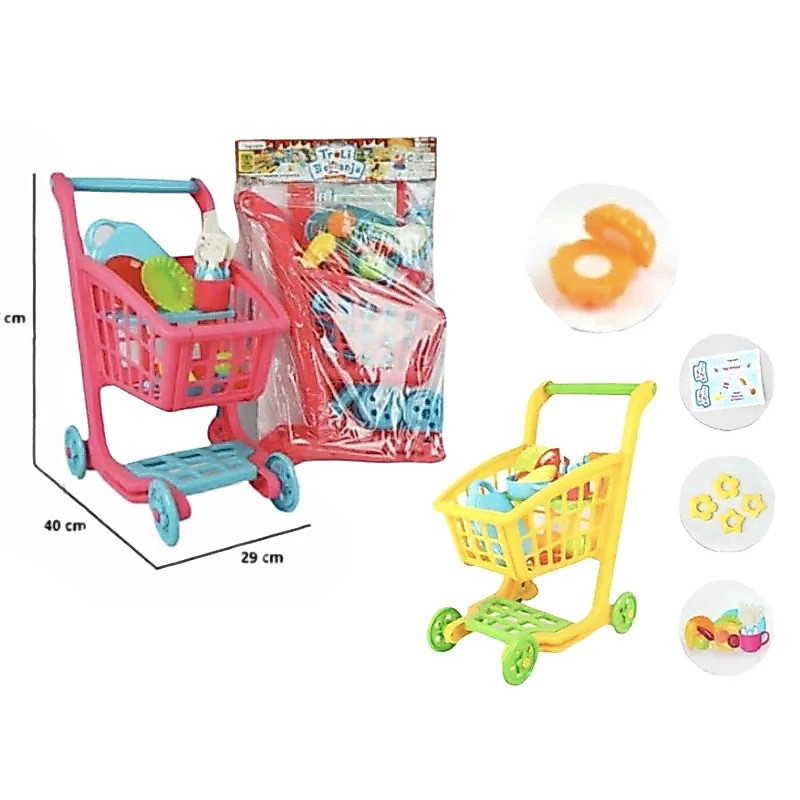 Mainan Troli Belanja Besar / Mainan Troli Dorong Anak