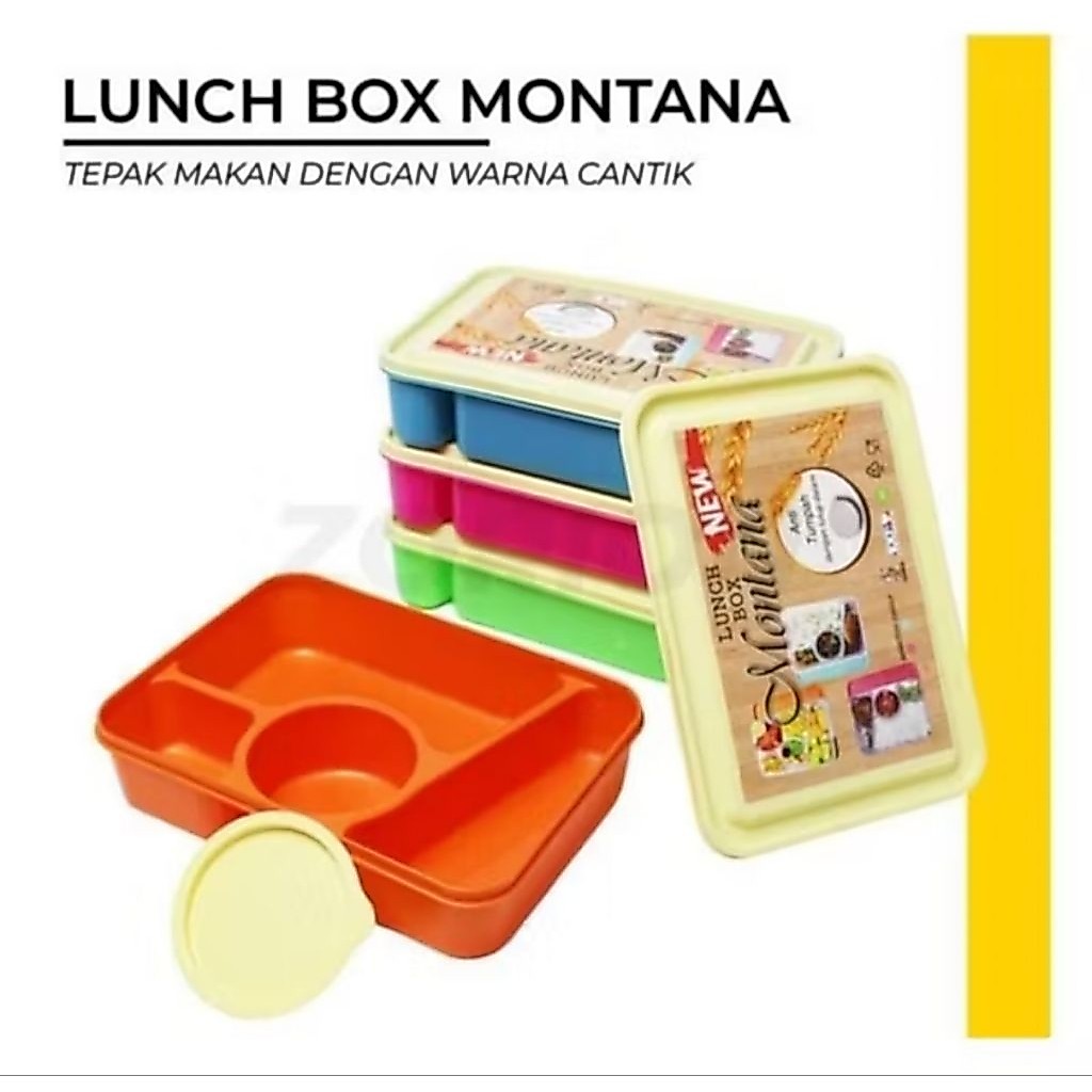 Tepak Makan 4 sekat