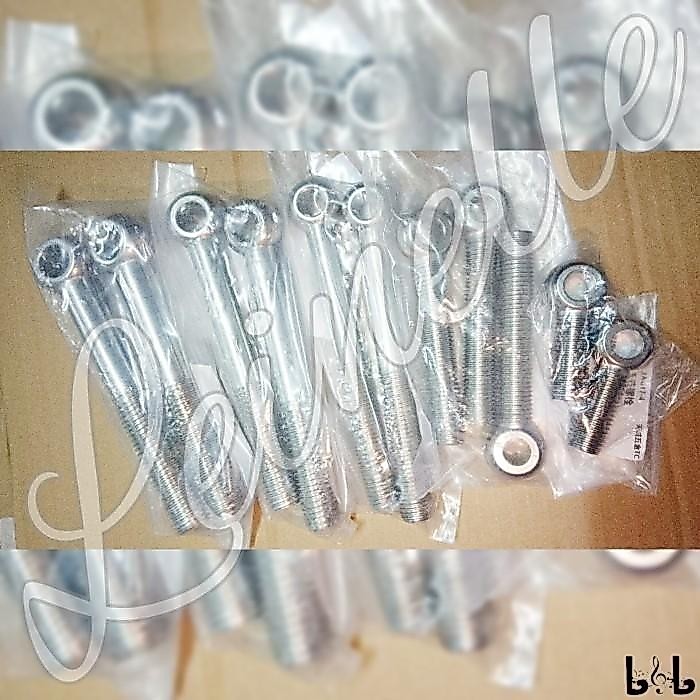 Stainless Steel 304 M8 Lifting Eyelet Bolt or Eye Bolt Sekerup Mata Ikan Skrup Eceran M8