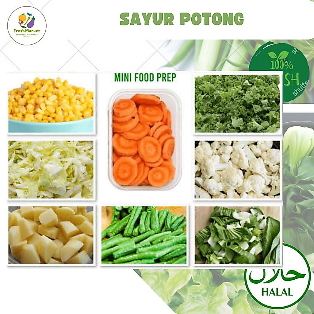 Sayur Potong Segar - Sayur Instan Online Lampung