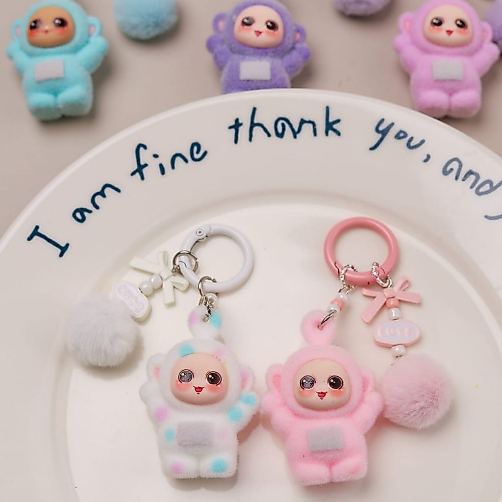 READY Gantungan Teletubbies Bludru Keychain Teletubbies Bagcharm Teletubbies Bludru Lucu Unik