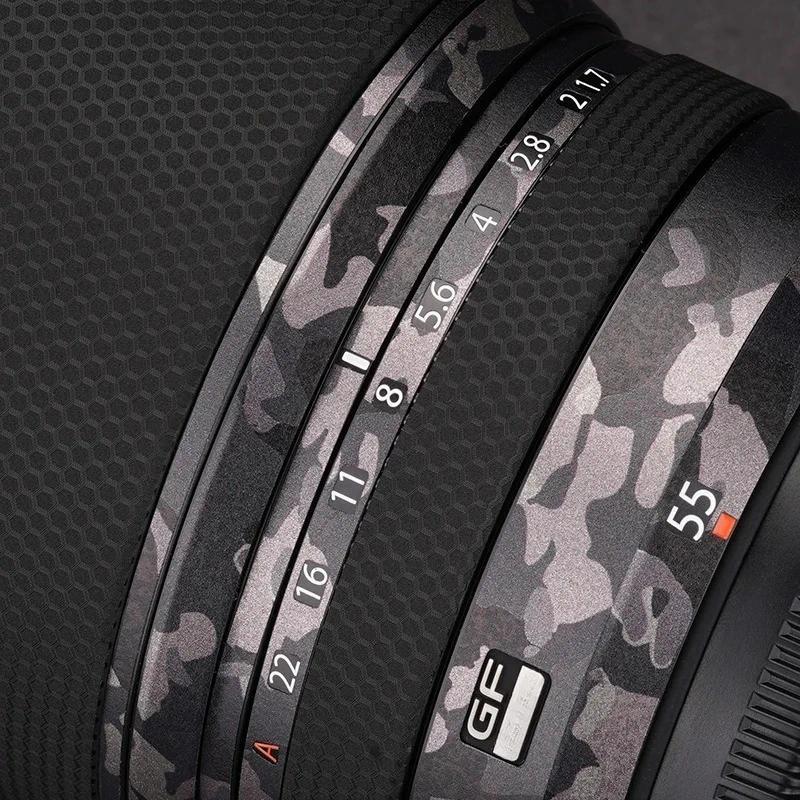 GF55mm Lens Sticker Protective Film Body Protector Skin For Fujifilm GF 55mm F17 R WR