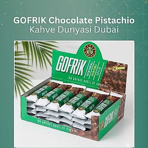 GOFRIK Coklat Pistachio Turkiye