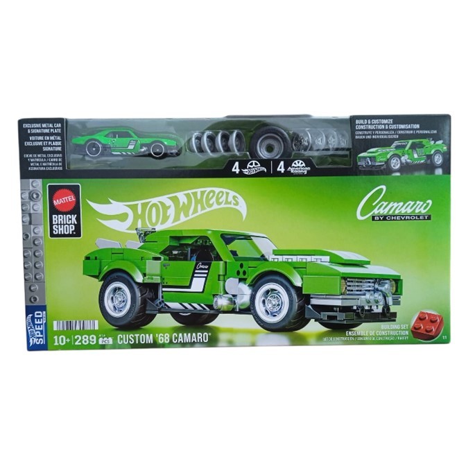 Mattel Brick Shop Hot Wheels HOTWHEELS Custom '68 Camaro JFT16
