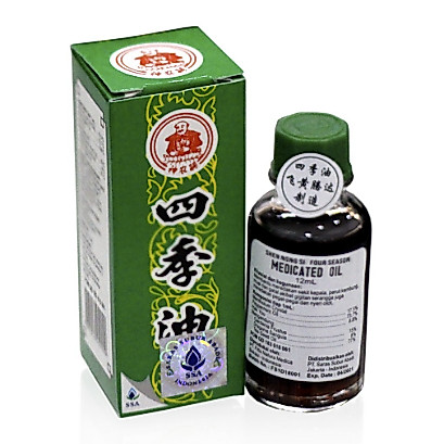 MEDICATED OIL 12 ML medicated hijau mediketid oil medicated oil four season