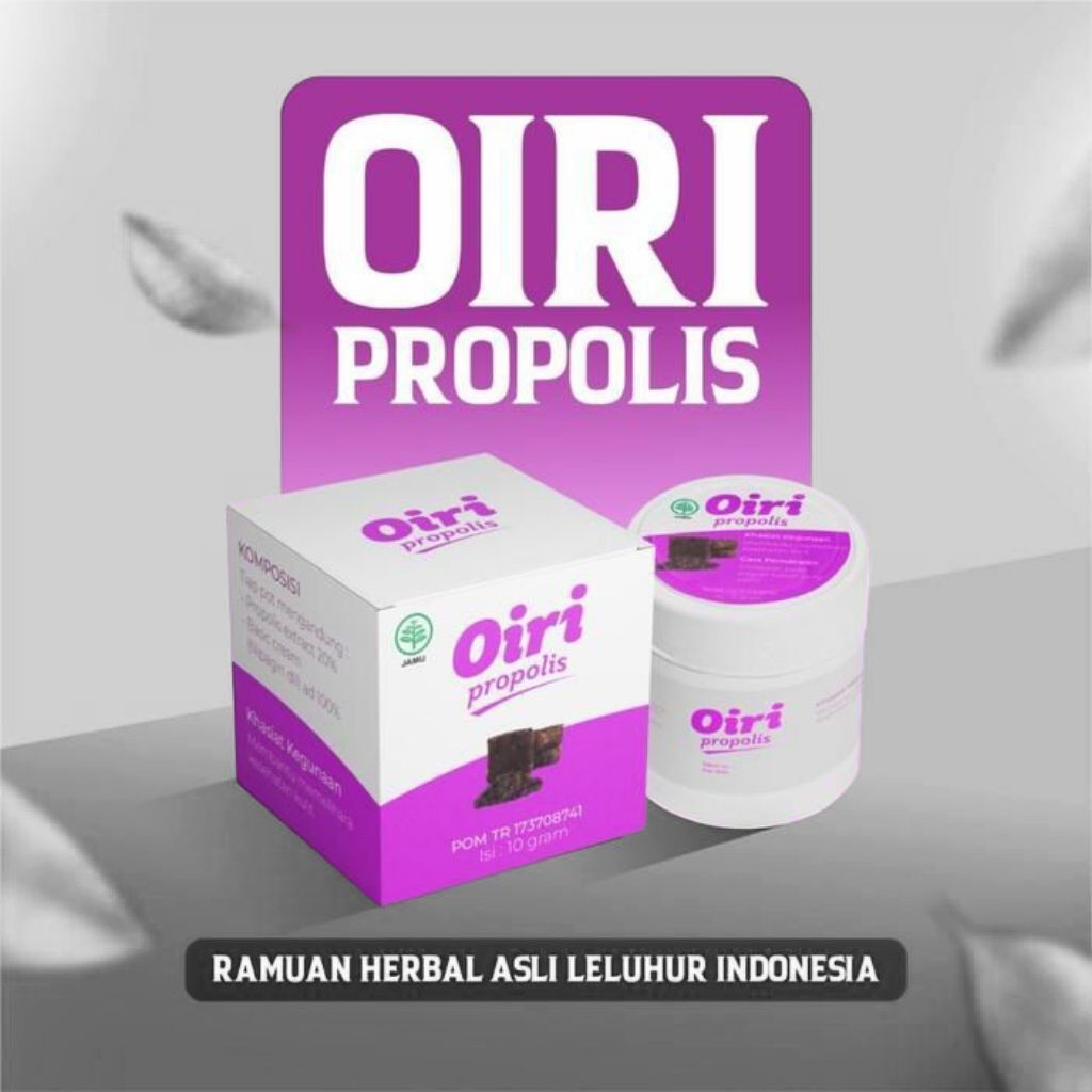 SALEP OIRI PROPOLIS ATASI MASALAH WASIR DAN AMBEYEN SALEP WASIR OIRI ORIGINAL BPOM HALAL