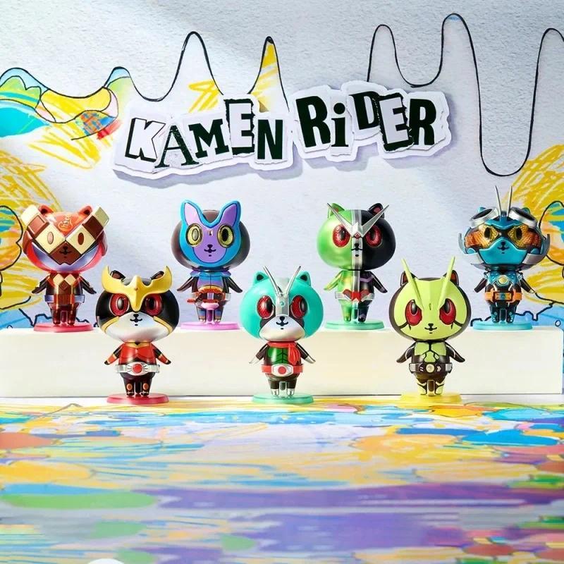 Ldcx Kamen Rider Artverse Baketan Vinyl Cat Kuuga Figure Blind Box Collectible Desktop Decoration Fo