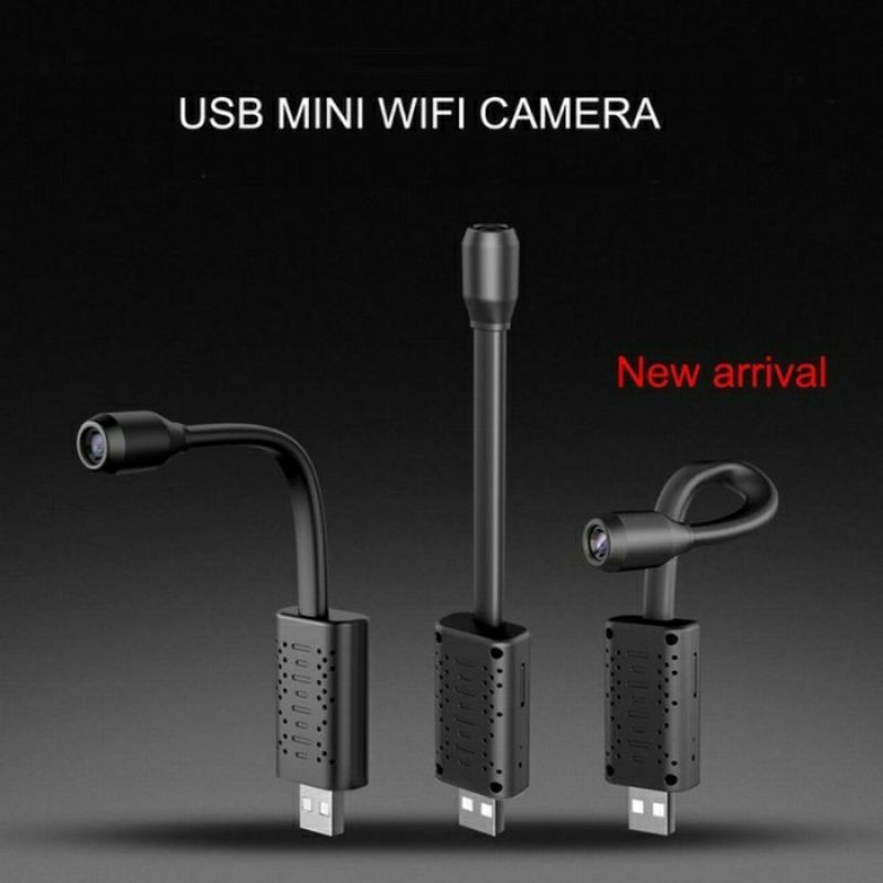 Cctv Spy Cam HD 1080P U21 - Smart Ip Camera Mini USB - Cctv Pengintai USB - Kamera Spy Mini - CCTV