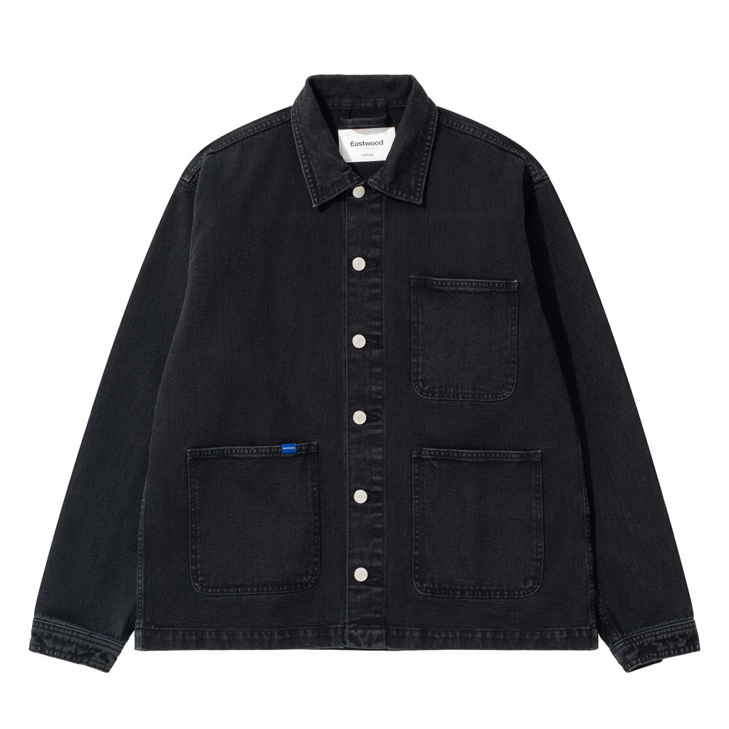 Eastwood Denim Chore Jacket Montage Black
