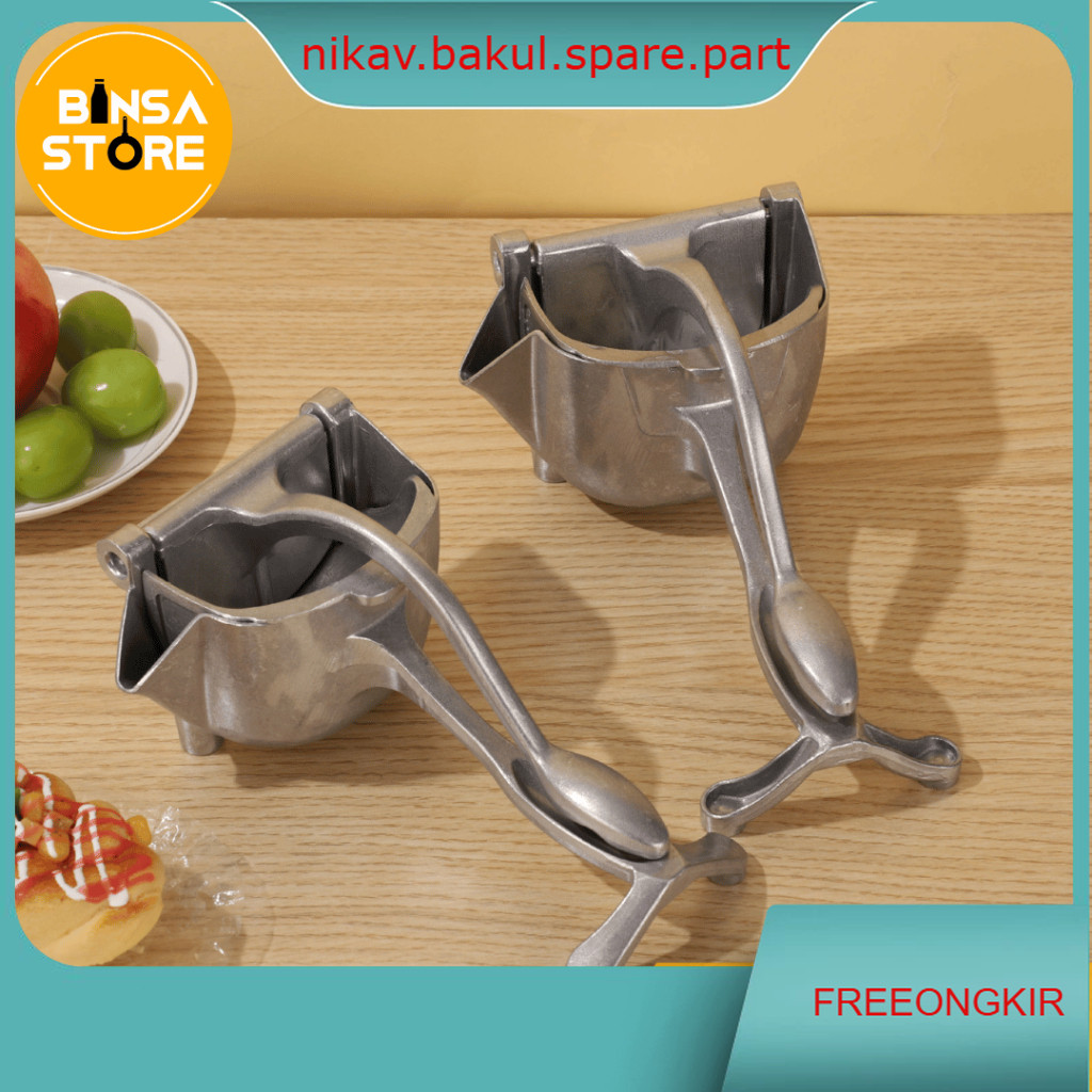 Alat Peras Jeruk Alumunium Untuk Jualan Handpress Jeruk Manual Juicer Portable - Aluminium - YC01