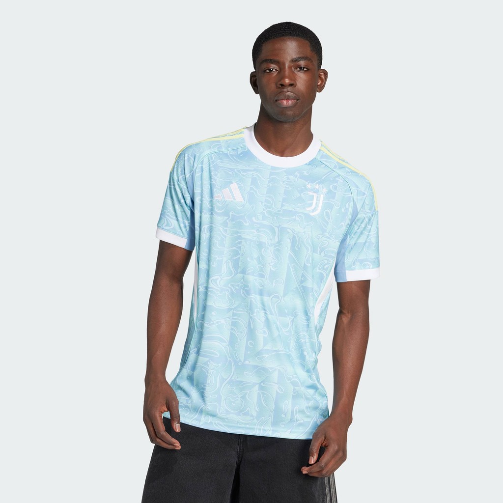 adidas Football Juventus 25/26 Away Jersey Men Blue JJ4323