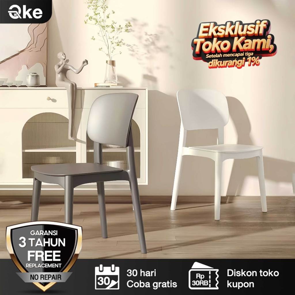 New Kursi Makan Kursi Plastik Kursi Teras Kursi Cafe  Kursi Rumah Kursi Kantor Kursi LuarPremium