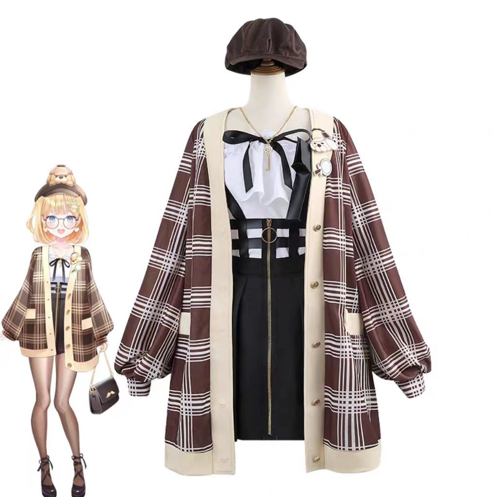 [PERIWINGKEL] amelia watson sweater printed vtuber