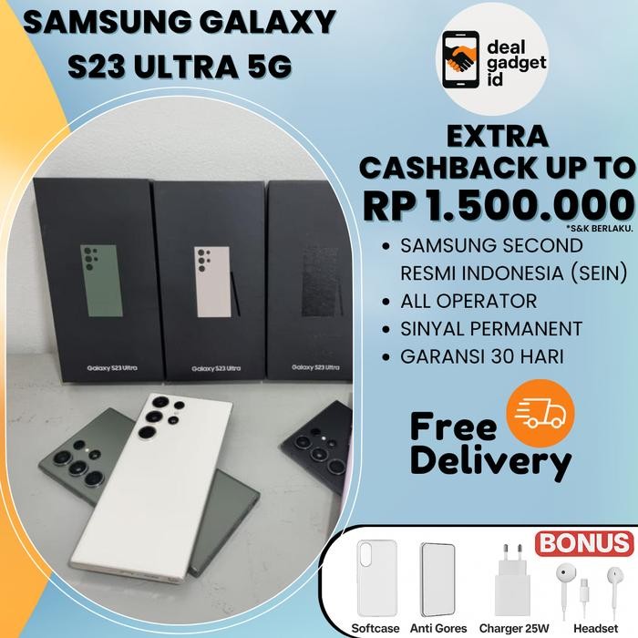 SEIN Samsung Galaxy S23 Ultra | S22 Ultra 12/1TB 512GB 256GB 128GB Second Fullset Original