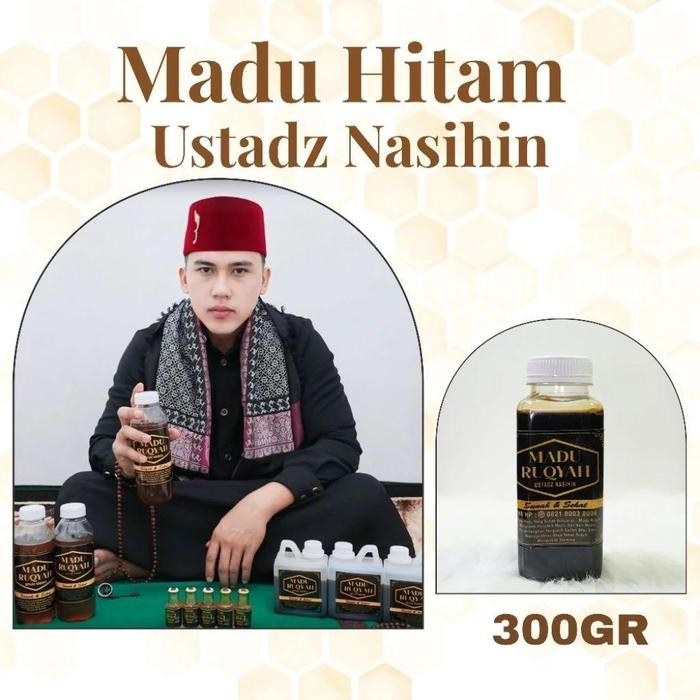 

500GR !!! MADU HITAM Ustdz NASIHIN / MADU PAHIT / MADU UNTUK KESEHATAN BADAN asli alami raw honey - 300GR