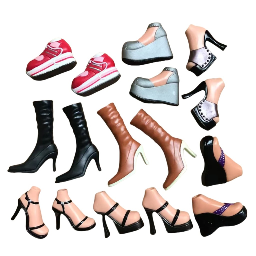 Classic Dancing Doll Doll Shoes Sneakers Leather Design Shoes Boots Colorful Doll Novelty Decors Par