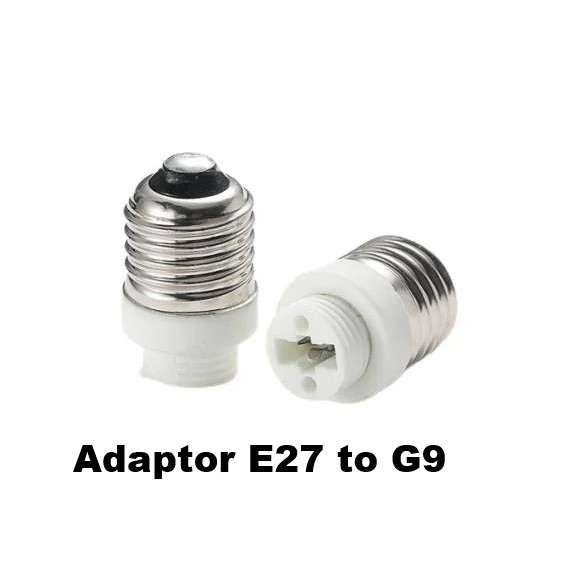 ADAPTOR Socket Fitting CERAMIK E27 to G9
