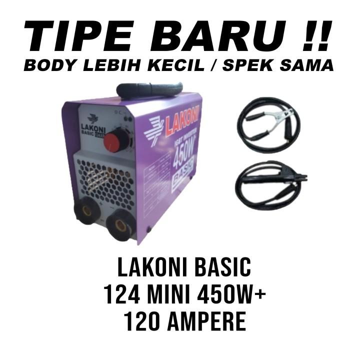 Mesin Las IGBT Lakoni Mesin Las Inverter Lakoni 450watt Basic 124ix 124