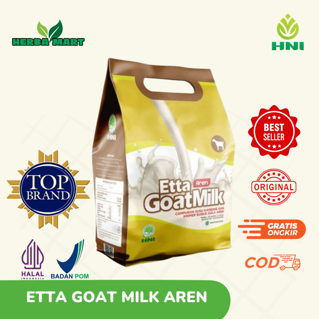 ETTA GOAT MILK HNI (EGM) AREN 10 SACHET