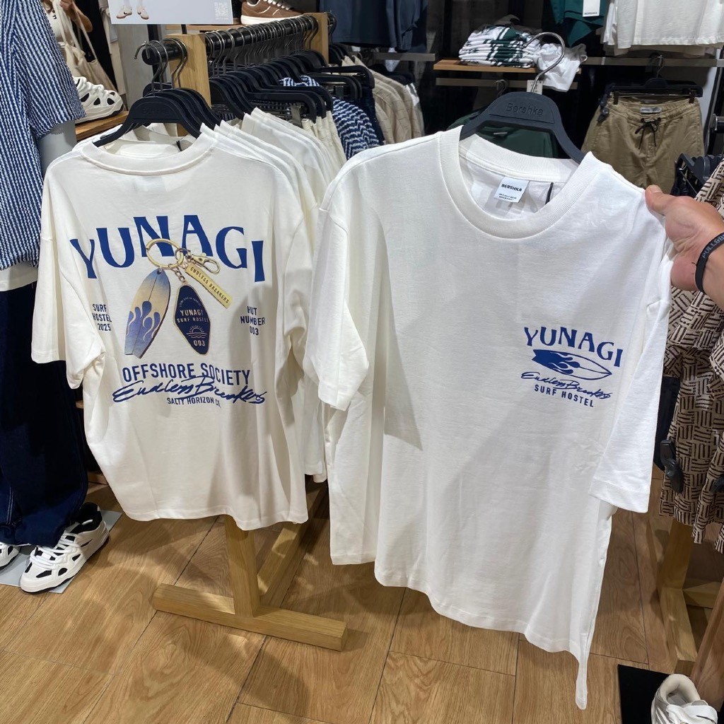 New Kaos Tshirt Bershka (Man) 1:1 unisec full tag T-shirt full brand