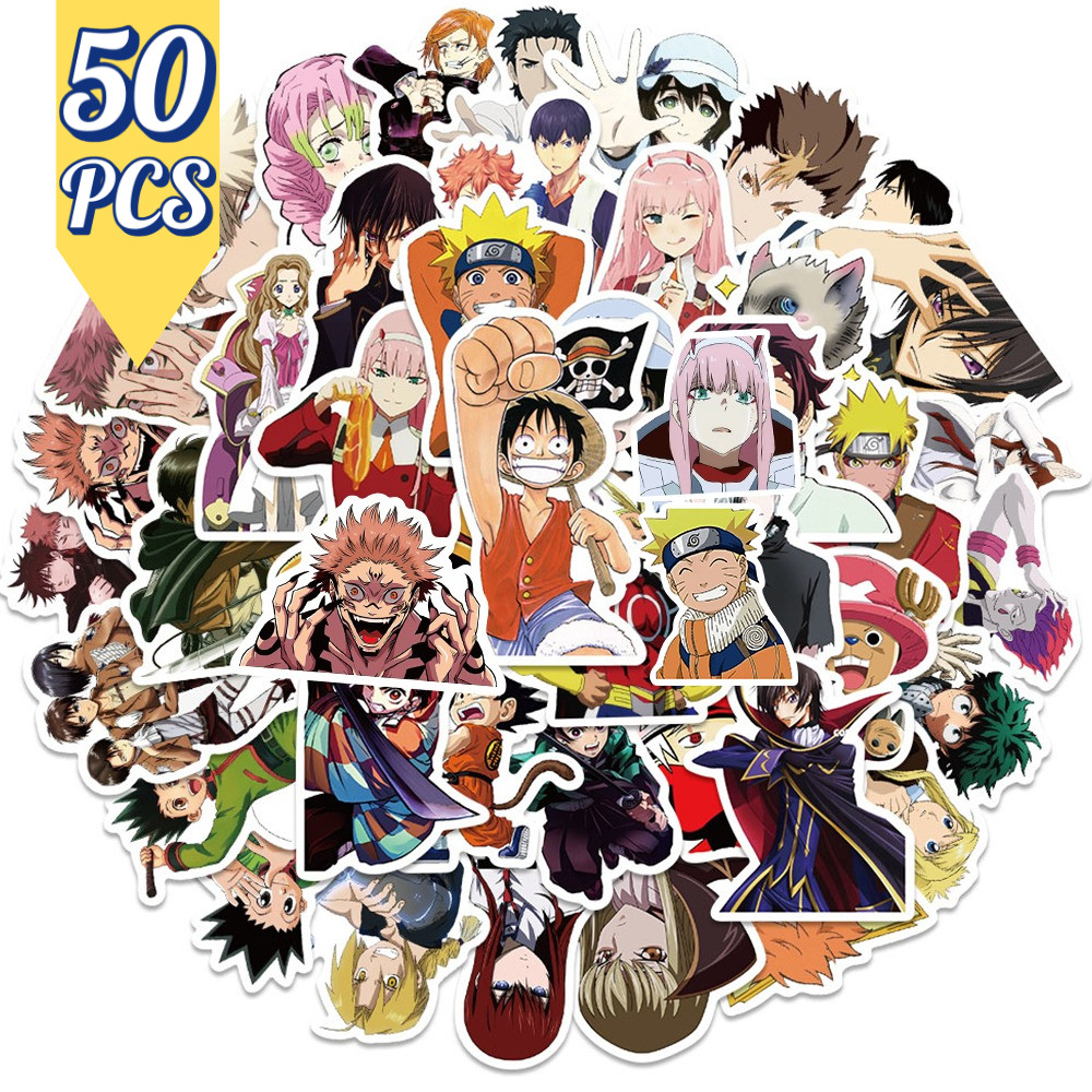 

Stiker Anime Naruto 50 PCS | Stiker Jepang Mix Lucu Anti Air untuk Laptop, Motor, Helm, Botol, Koper