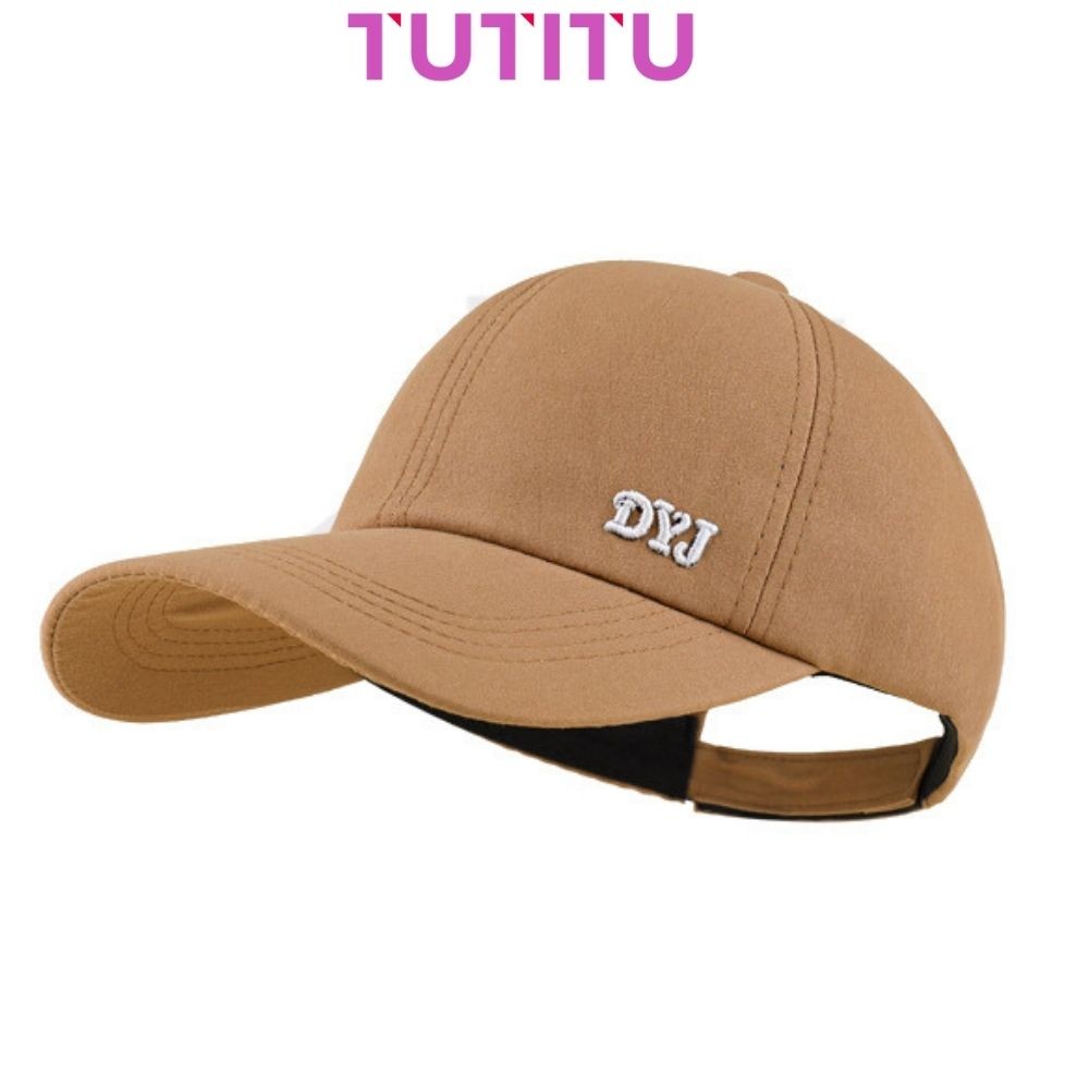 TUTITU TOPI OLAHRAGA WANITA KOREA TOPI BOLONG MUSLIMAH HIJAB SIMPEL CAP GOLF SPORTY