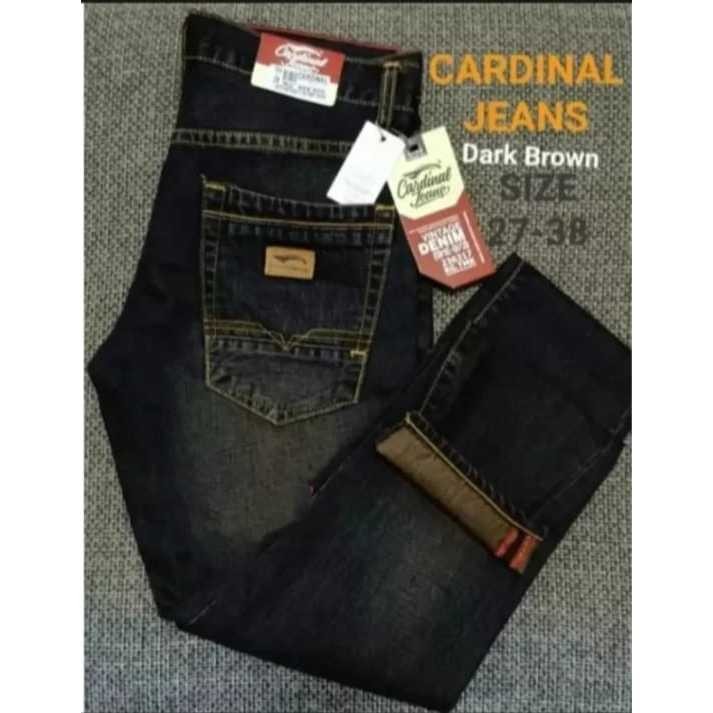PROMO CELANA PANJANG PRIA CARDINAL-CELANA JEANS CARDINAL PREMIUM / Celana Panjang Pria
