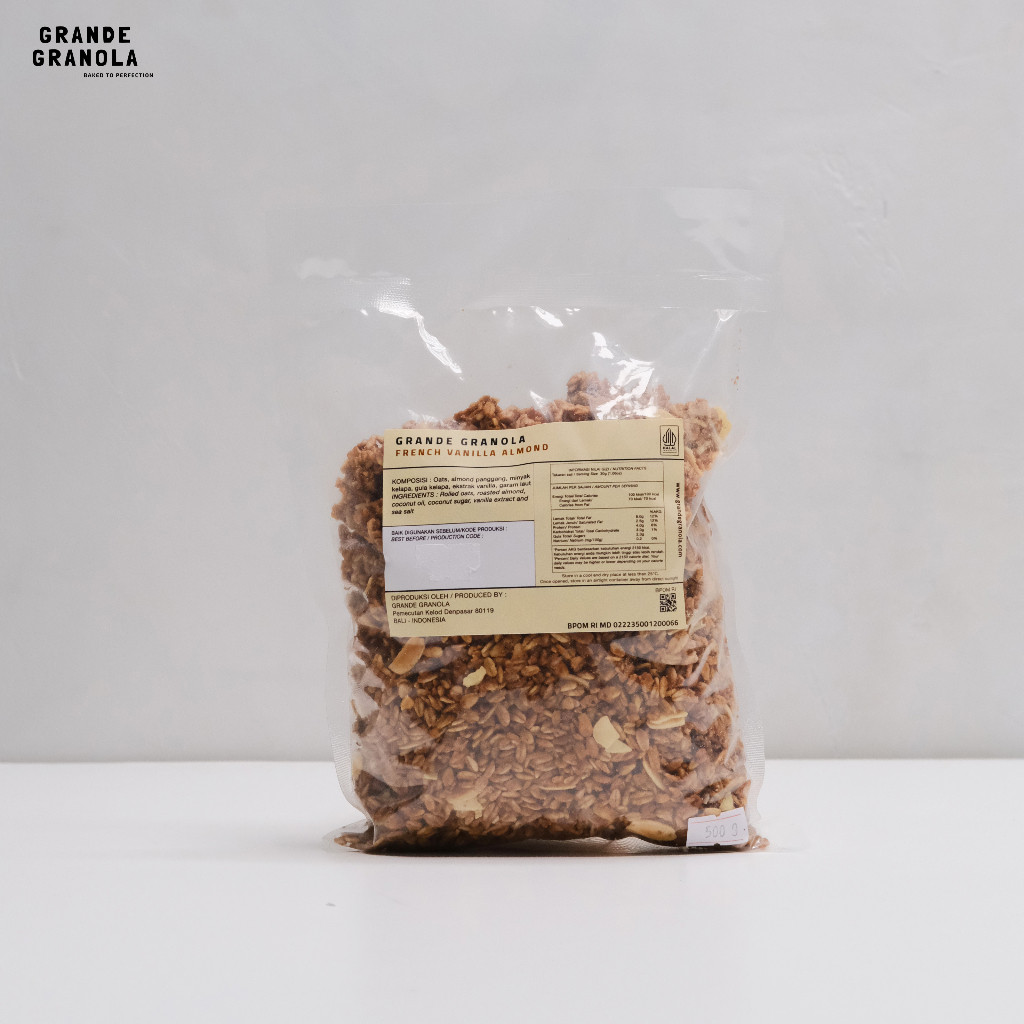 

Grande Granola French Vanilla Almond (500gr)