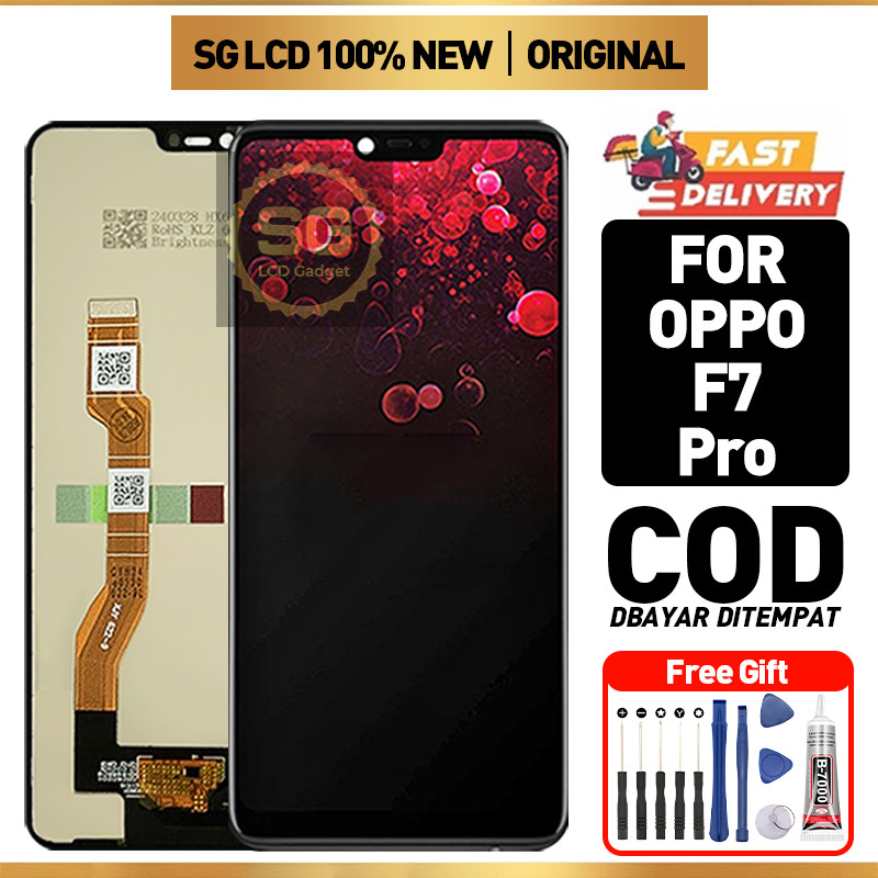 LCD FOR OPPO F7 Pro Fullset ori asli Touchscreen Murah For Glass Touch Screen Digitizer