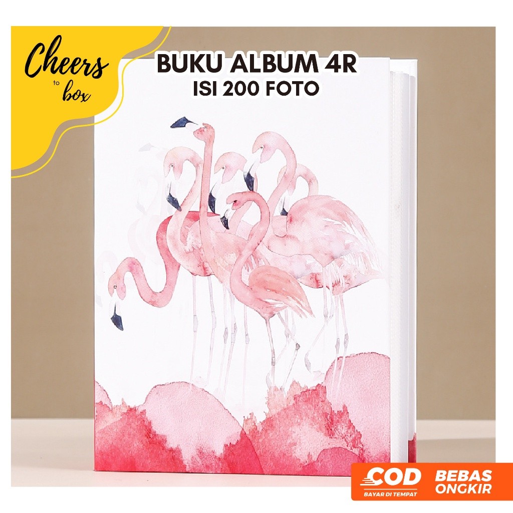 BUKU ALBUM 4R ISI 200 FOTO Murah / Tempat Photo / PHOTOBOOK Kenangan / Wedding