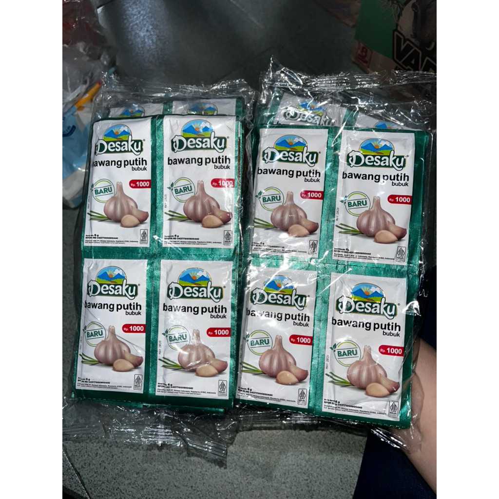 

Desaku Bawang Putih Bubuk 1Renteng 12Pcs - AMY