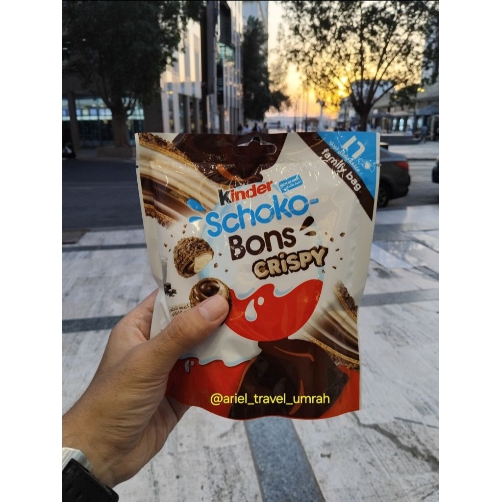 

Kinder Schoko Bons Crispy isi 17 (READY/Jastip via travel_umrah)