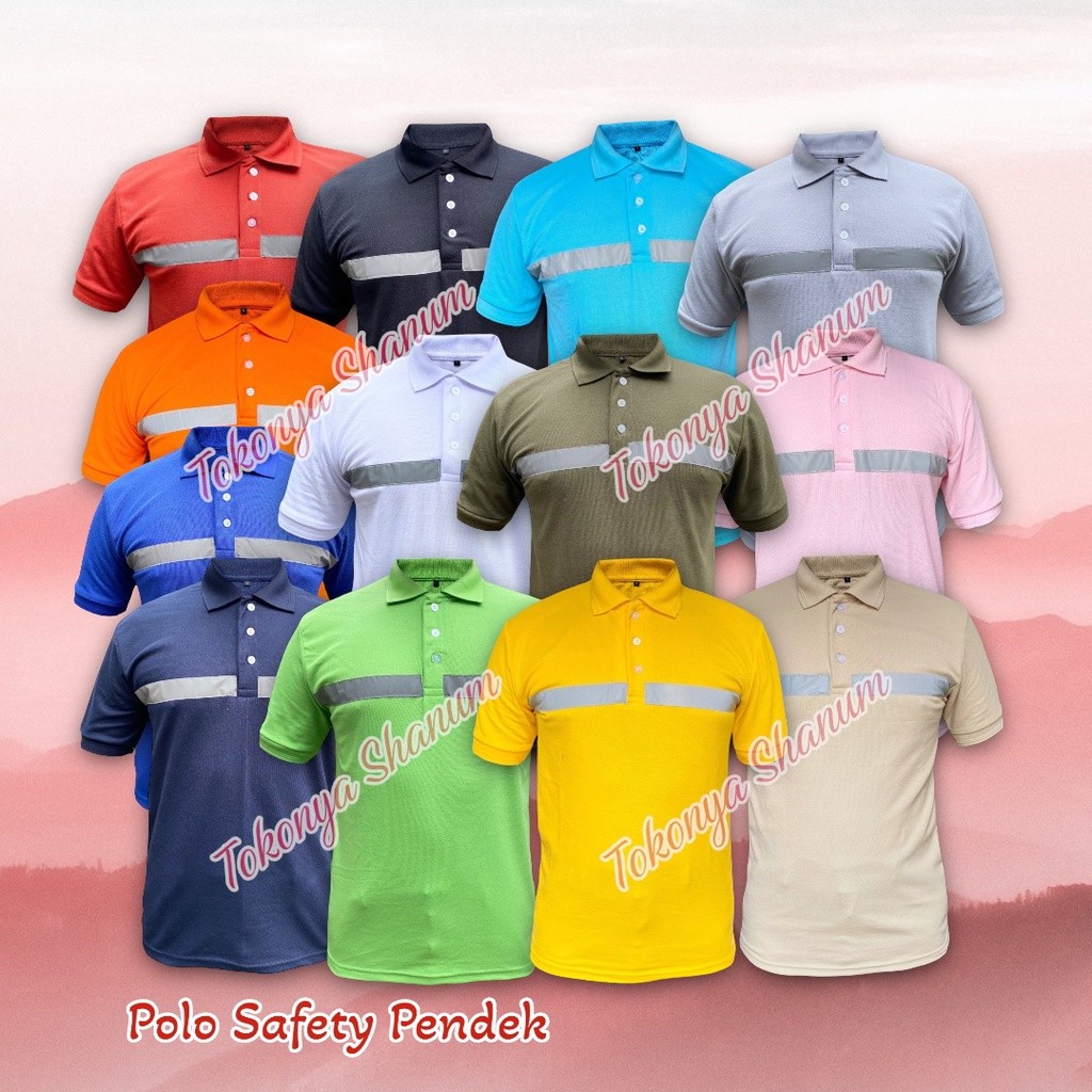 KAOS LAPANGAN SAFETY PROYEK SCOTLIGHT LENGAN PENDEK - POLO SAFETY