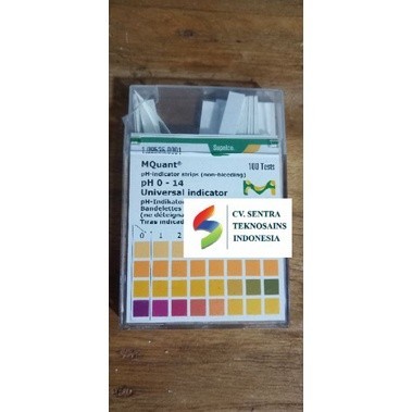 pH indikator universal merck (4 stik)