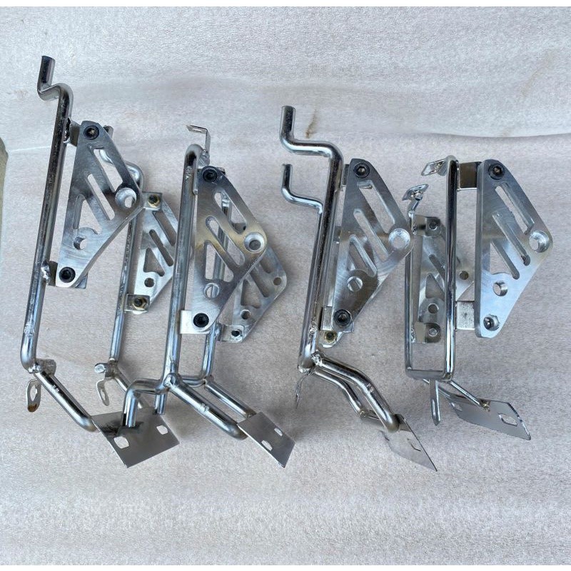 kupingan dudukan bracket breket pangkon lampu depan CB GL MEGAPRO TIGER tralis CNC HEREX THUNDER BYS