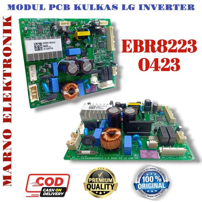 MODUL PCB KULKAS LG INVERTER CODE PART EBR8223 0423 EBR82230423 NEW